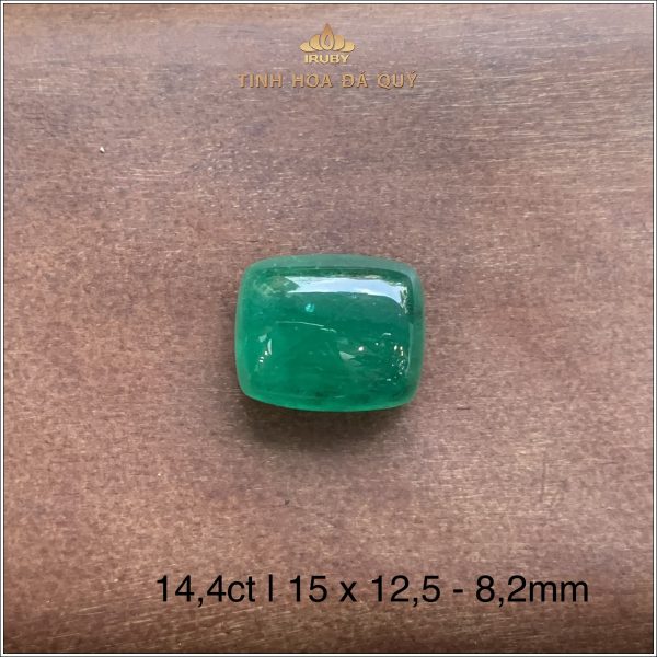 Viên Ngọc Lục Bảo màu xanh vivid 14,4ct - IREM35 2311144 hình ảnh 2