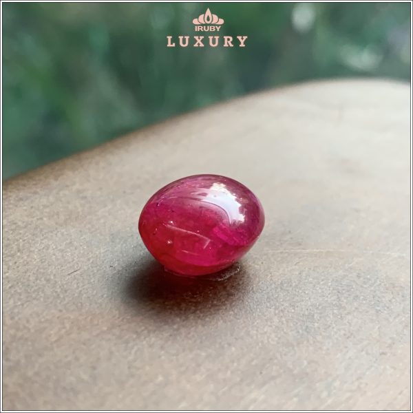 Viên Ruby cabochon Lục Yên 13,5ct - IRRC161 2311135 hình ảnh 2