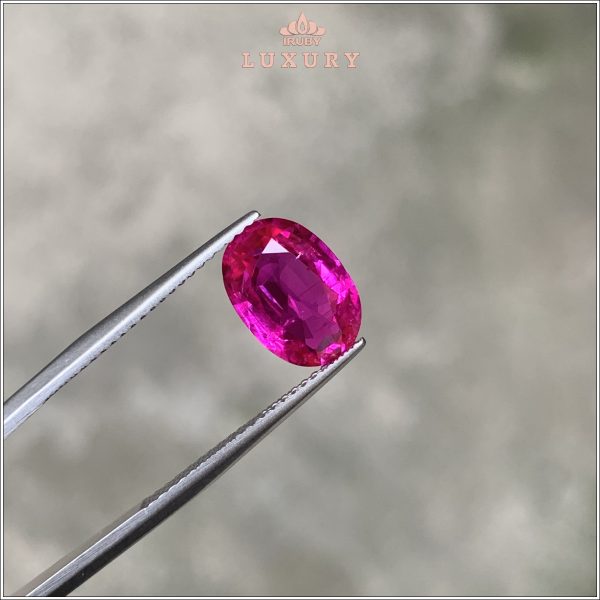 Viên Ruby đỏ đẹp Lục Yên VIP 3,13ct - IRRF159 2311313 hình ảnh 1