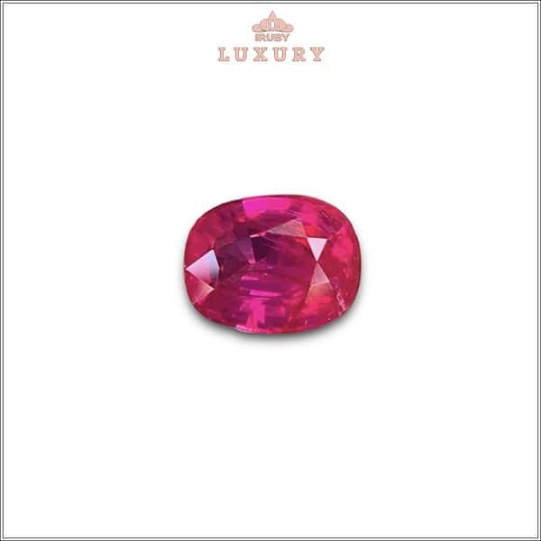 Viên Ruby facet đỏ Lục Yên 2,42ct - IRRF156 2311242 hình ảnh