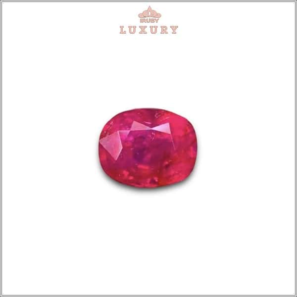 Viên Ruby facet đỏ Lục Yên VIP 3,38ct - IRRF157 2311338 hình ảnh