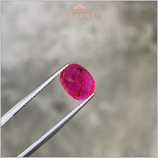 Viên Ruby facet đỏ Lục Yên VIP 3,38ct - IRRF157 2311338 hình ảnh 4