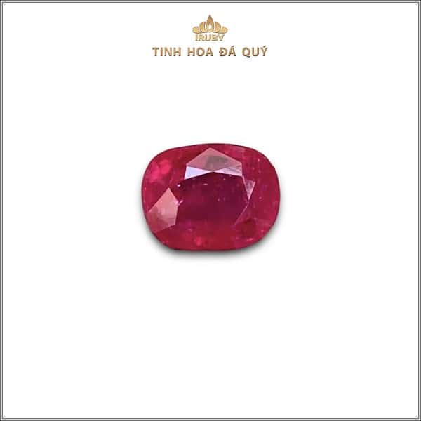 Viên Ruby facet đỏ huyết Lục Yên 1,44ct - IRRF162 2311144 hình ảnh