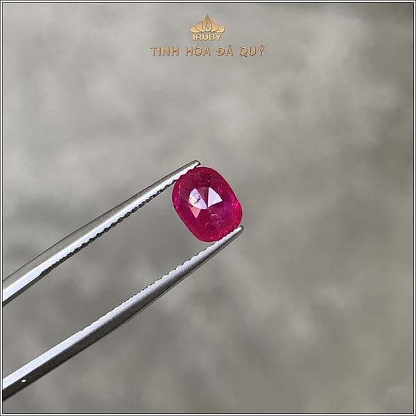 Viên Ruby facet đỏ huyết Lục Yên 1,44ct - IRRF162 2311144 hình ảnh 4