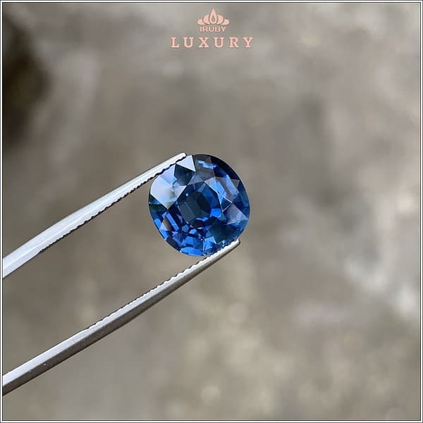 Viên Sapphire xanh lam tự nhiên 100% 5,09ct - IRBS135 2310509 hình ảnh 1