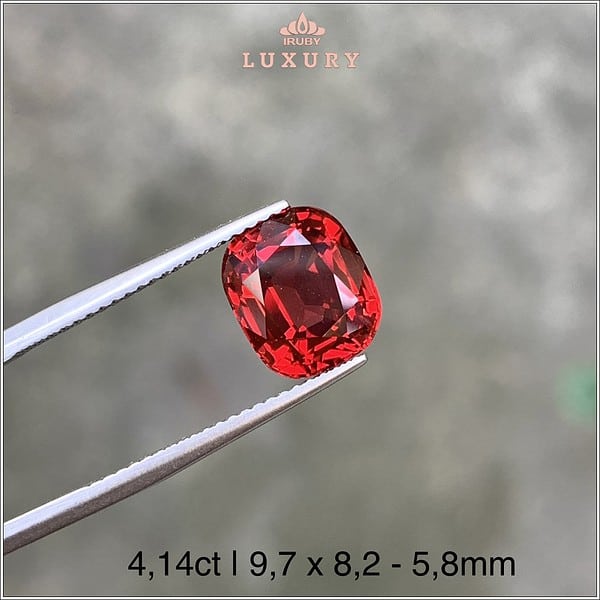 Viên Spinel đỏ Lục Yên VIP 4,14ct - IRSI62 2310414 hình ảnh 2