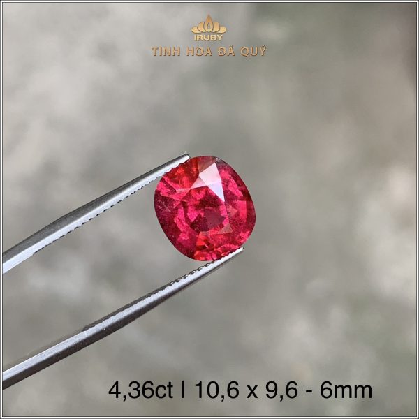 Viên Spinel đỏ đẹp Lục Yên 4,36ct - IRSI68 2311436 hình ảnh 2