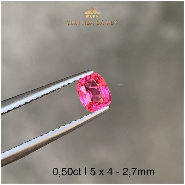 Viên Spinel đỏ hồng Lục Yên 0,50ct - IRSI69 2311050 hình ảnh 2