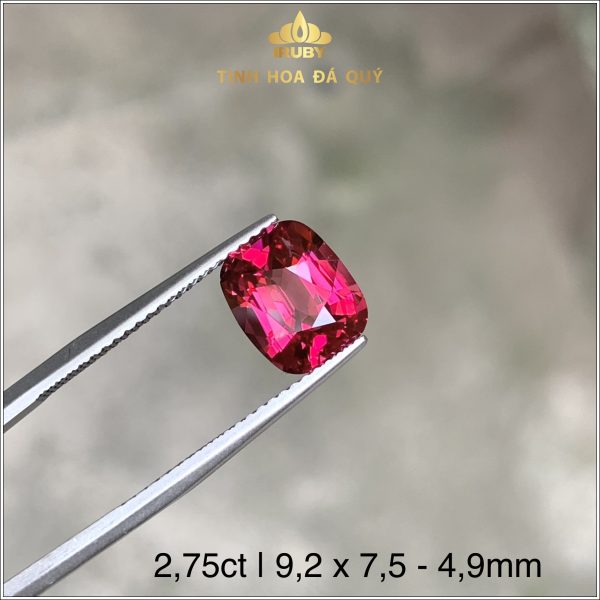 Viên Spinel đỏ hồng lựu 2,75ct - IRSI66 2311275 hình ảnh 2