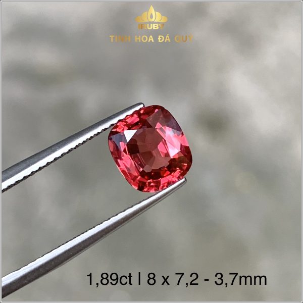 Viên Spinel hồng đỗ Lục Yên 1,89ct - IRSI63 2310189 hình ảnh 2