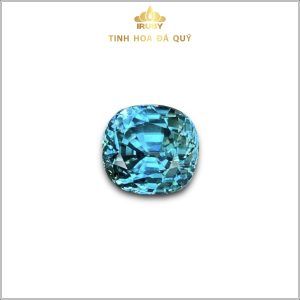 Viên Zircon xanh dương lửa toàn viên 7,48ct - IRZC18 2311748 hình ảnh