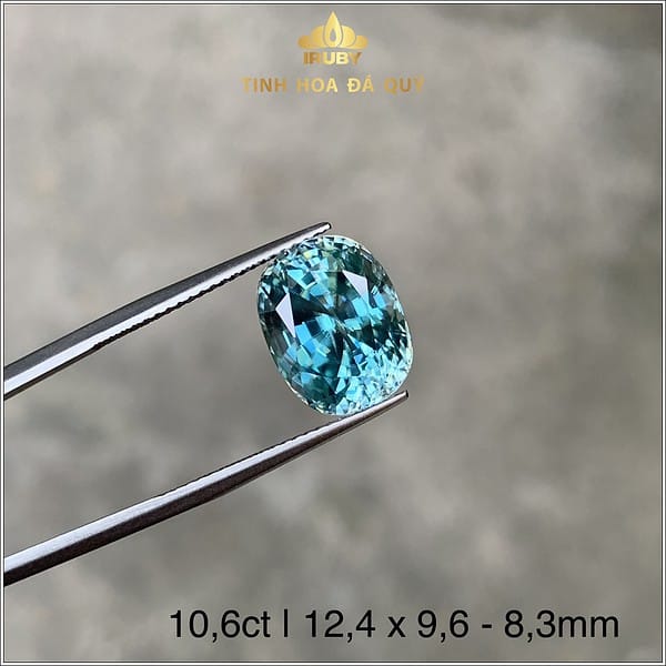 Viên Zircon xanh dương rực lửa 10,6ct - IRZC16 2311106 hình ảnh 2