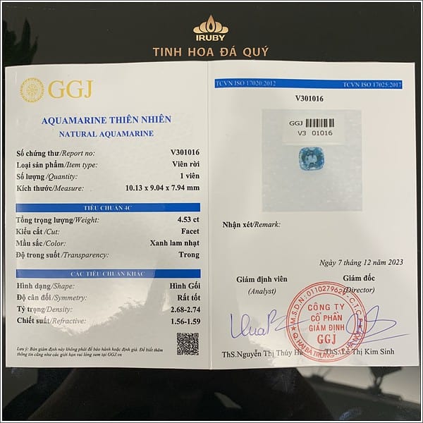 Nhẫn nam Aquamaline Rolex - IRAQ6 2312451 hình ảnh 8