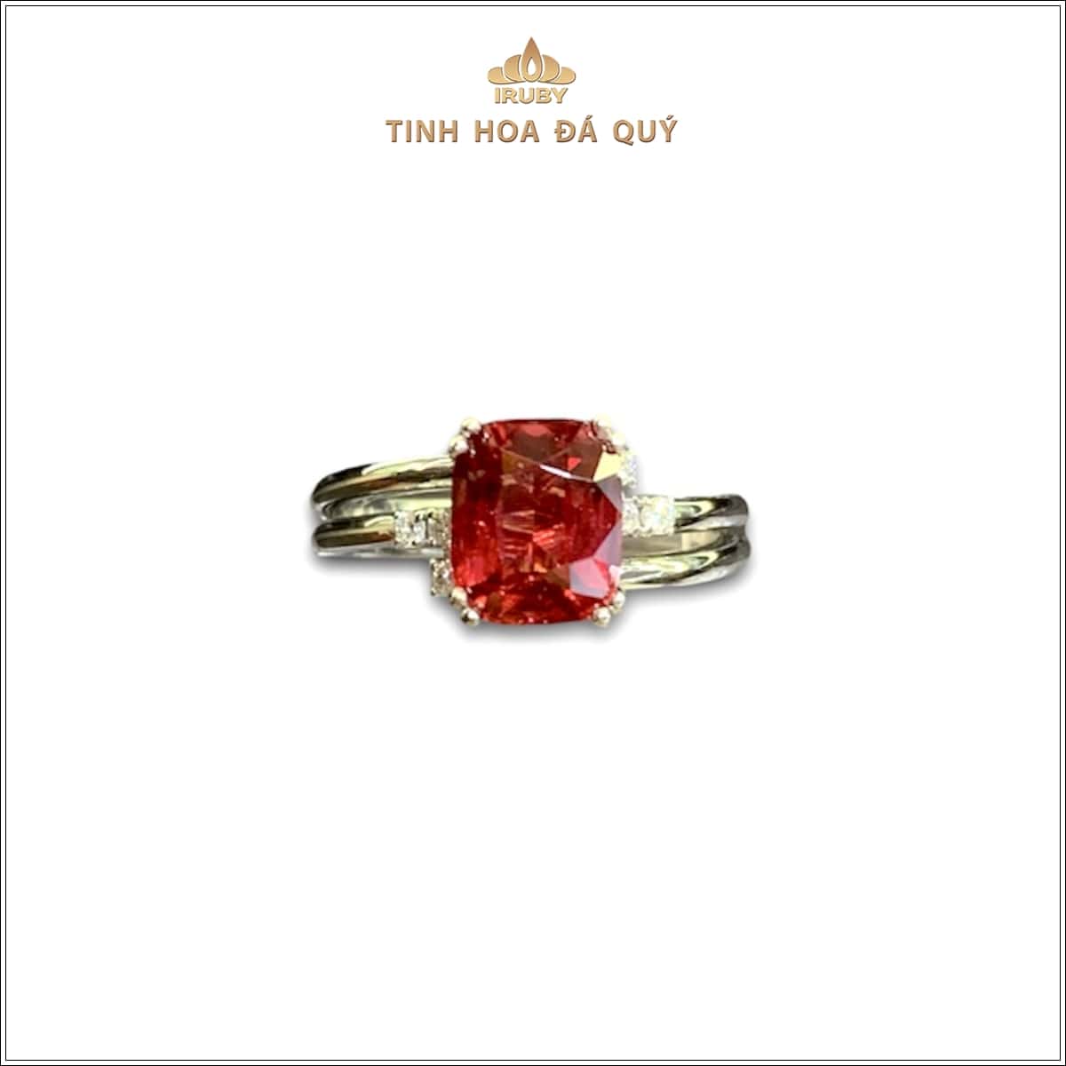 Nhẫn nữ Garnet đỏ hồng lựu - IRGN 233262