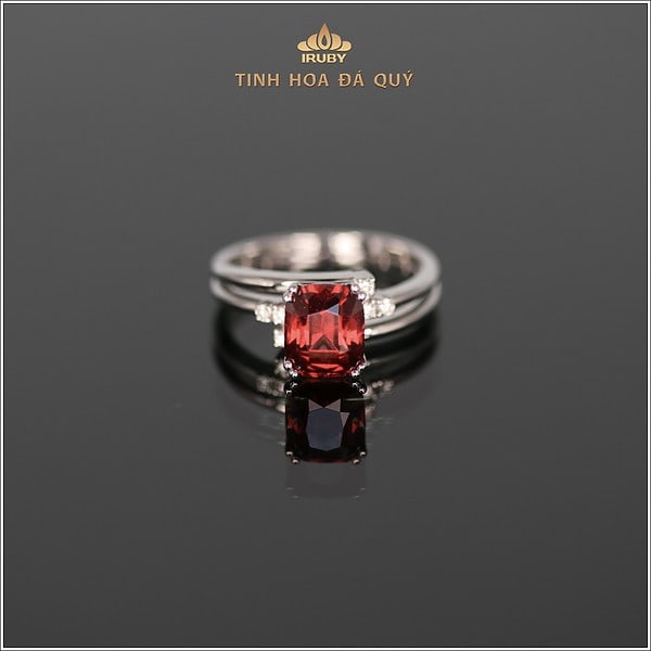 Nhẫn nữ Garnet đỏ hồng lựu - IRGN 233262 hình ảnh 1