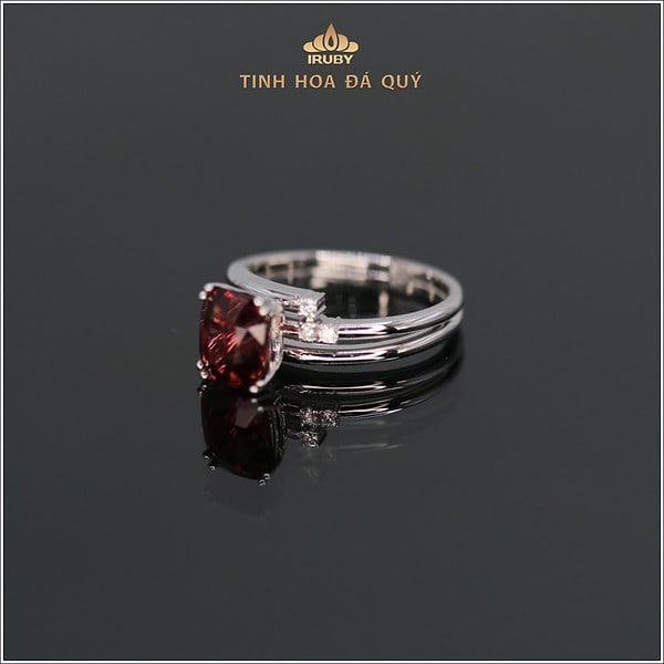 Nhẫn nữ Garnet đỏ hồng lựu - IRGN 233262 hình ảnh 3