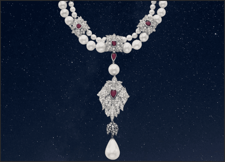 Queen Mary I's Cartier La Peregrina Pearl món đồ đã nằm trong danh sách các món đồ trang sức Hoàng Gia nổi tiếng
