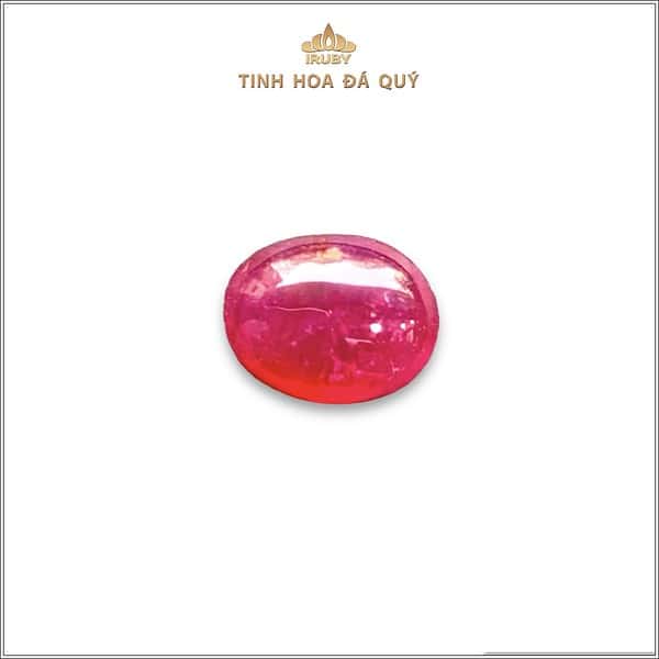 Viên Ruby cabochon đỏ hồng Lục Yên 2,07ct - IRRC194 2312207 hình ảnh