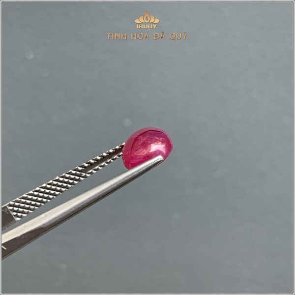 Viên Ruby cabochon đỏ hồng Lục Yên 2,07ct - IRRC194 2312207 hình ảnh 4