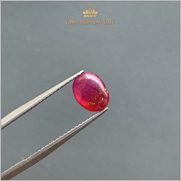 Viên Ruby cabochon đỏ hồng Lục Yên 2,07ct - IRRC194 2312207 hình ảnh 5