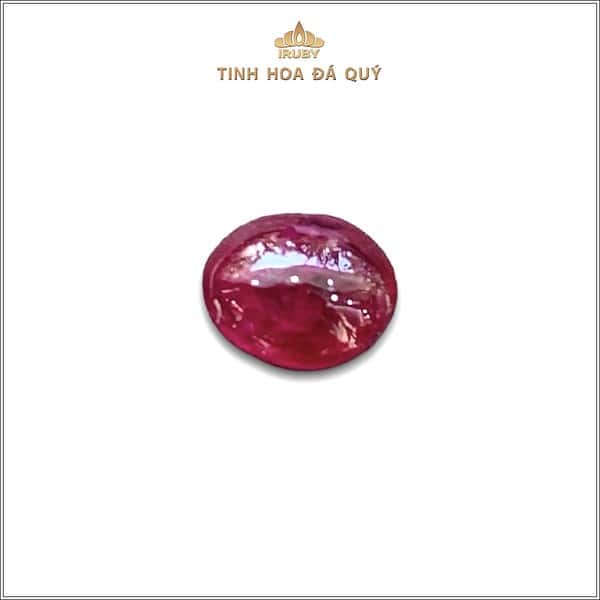 Viên Ruby cabochon đỏ huyết Lục Yên 1,05ct - IRRC187 2312105 hình ảnh