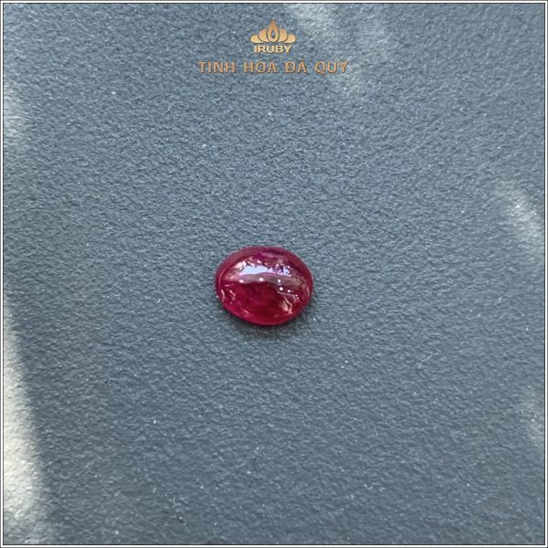 Viên Ruby cabochon đỏ huyết Lục Yên 1,05ct - IRRC187 2312105 hình ảnh 1