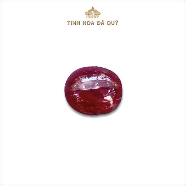 Viên Ruby cabochon đỏ huyết Lục Yên 1,48ct - IRRC186 2312148 hình ảnh