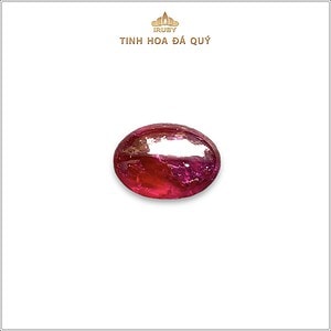 Viên Ruby cabochon đỏ huyết Lục Yên 2,93ct - IRRC197 2312293 hình ảnh