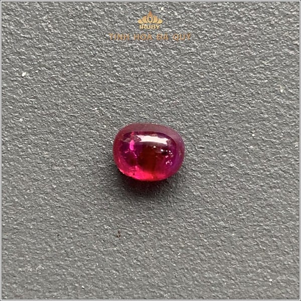 Viên Ruby cabochon huyết kính 1,33ct - IRRC198 2312133 hình ảnh 1