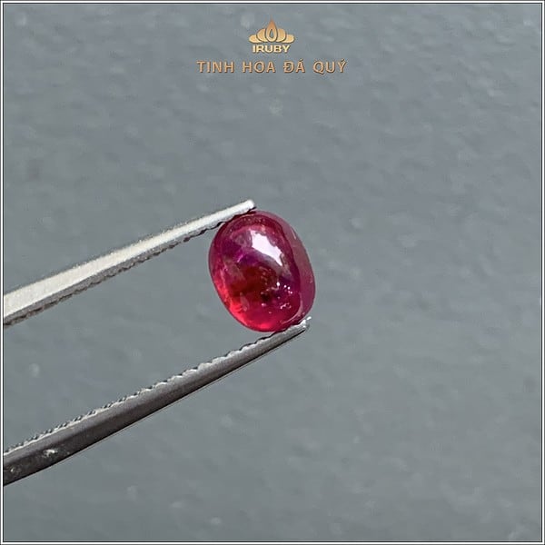 Viên Ruby cabochon huyết kính 1,33ct - IRRC198 2312133 hình ảnh 2