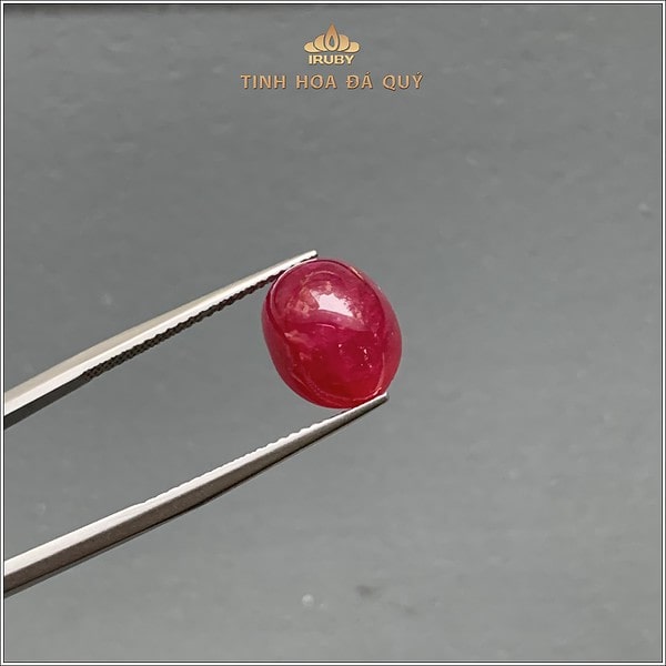 Viên Ruby cabochon huyết kính 7,28ct - IRRC173 2312728 hình ảnh 3