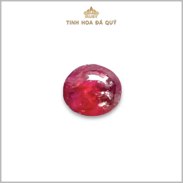 Viên Ruby cabochon huyết kính Lục Yên 1,03ct - IRRC199 2312103 hình ảnh