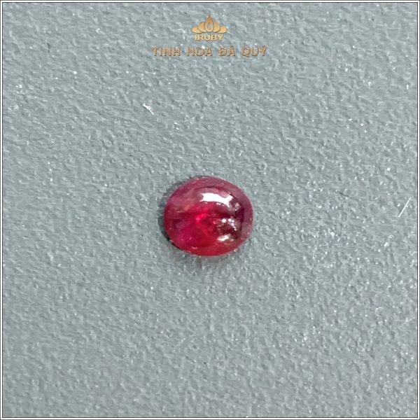 Viên Ruby cabochon huyết kính Lục Yên 1,03ct - IRRC199 2312103 hình ảnh 1