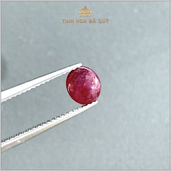 Viên Ruby cabochon huyết kính Lục Yên 1,03ct - IRRC199 2312103 hình ảnh 5