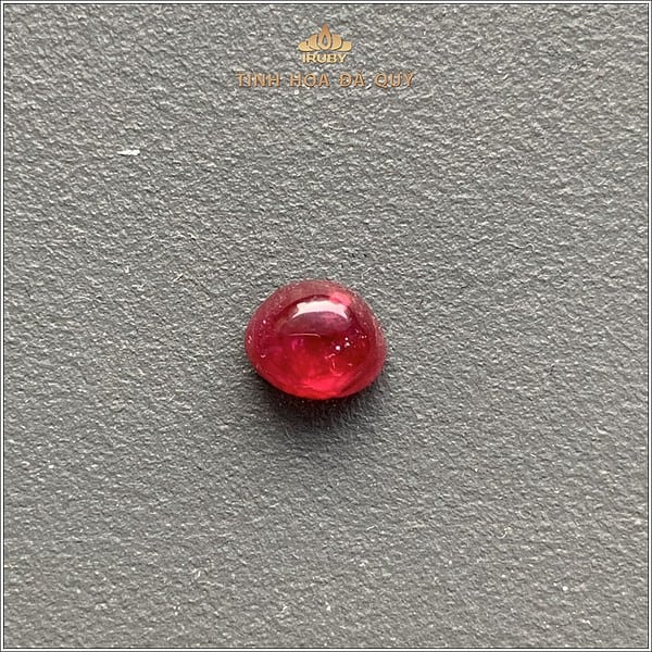 Viên Ruby cabochon huyết kính Lục Yên 1,73ct - IRRC193 2312173 hình ảnh 1