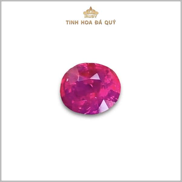 Viên Ruby facet đỏ có cháo đẹp 0,83ct - IRRF178 2312083 hình ảnh