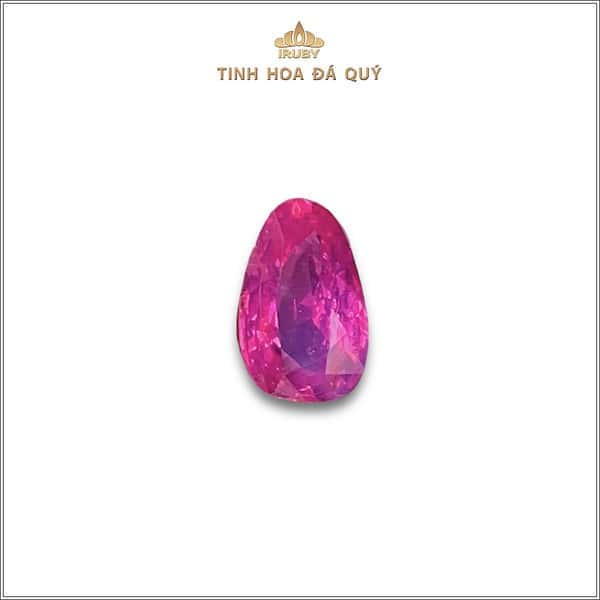 Viên Ruby facet đỏ hồng có sắc cháo đồng đẹp 1,75ct - IRRF177 2312175 hình ảnh