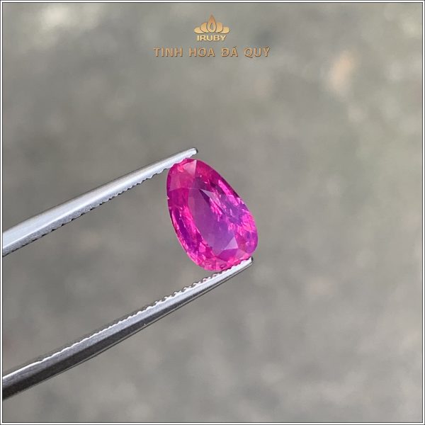 Viên Ruby facet đỏ hồng có sắc cháo đồng đẹp 1,75ct - IRRF177 2312175 hình ảnh 1