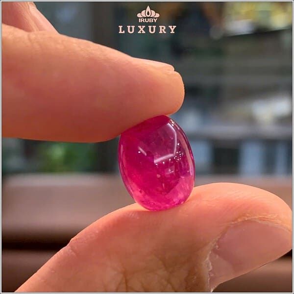 Viên Ruby hồng ngọc chất kính trong 16,6ct - IRRC180 2312166 hình ảnh 4