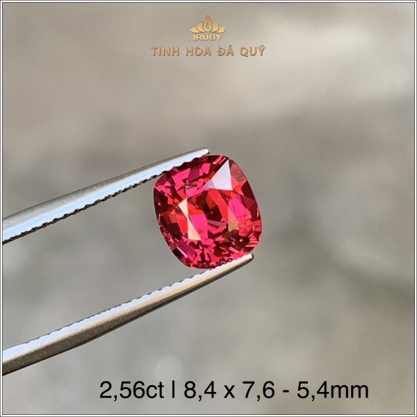 Viên Spinel đỏ rực lửa chiếu toàn viên 2,56ct - IRSI75 2312256 hình ảnh 2