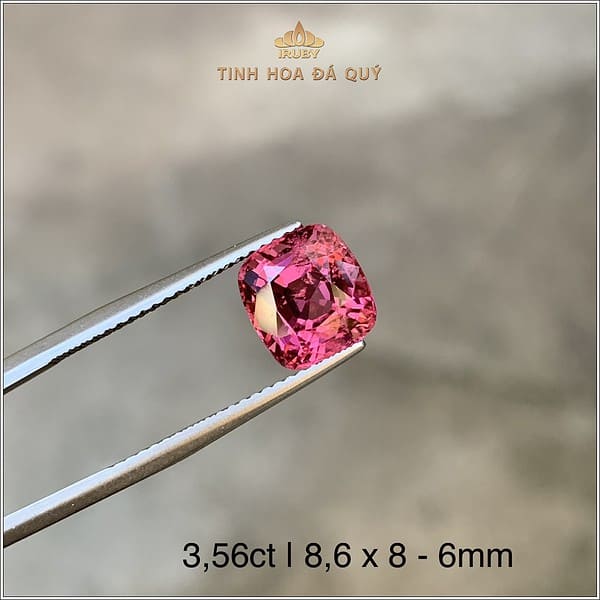 Viên Spinel hồng dâu Lục Yên 3,56ct - IRSI76 2312356 hình ảnh 3