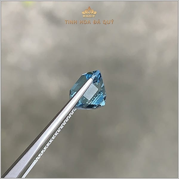 Đá Aquamarine xanh biển chiếu đẹp 4,33ct - IRAQ12 2401433 hình ảnh 3