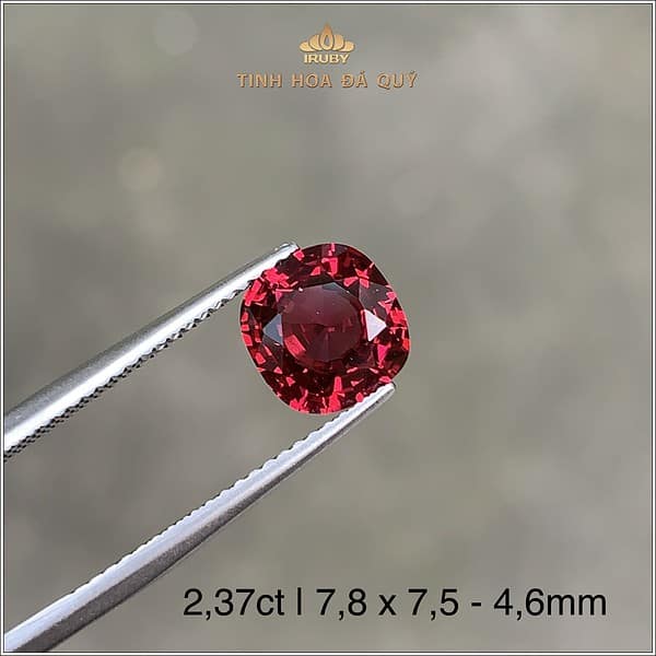 Đá Garnet Lục Yên tự nhiên 100% 2,37ct - IRGN111 2401273 hình ảnh 2