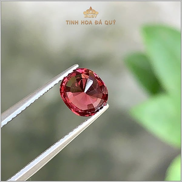 Đá Garnet màu đỏ hồng tự nhiên 100% 1,65ct - IRGN105 2401165 hình ảnh 4