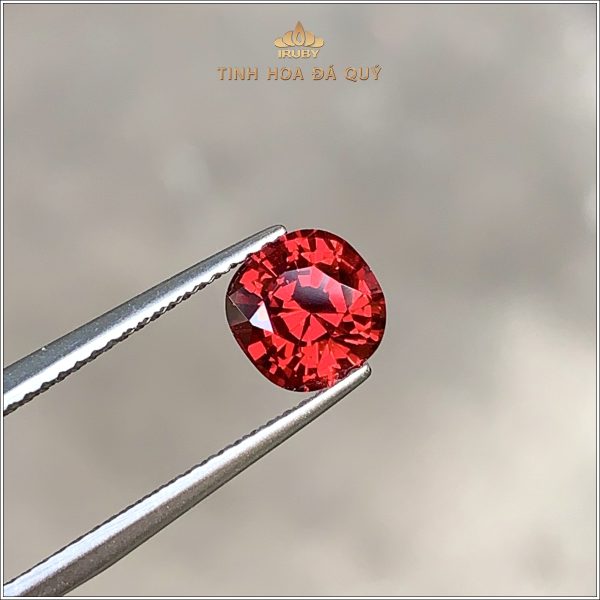 Đá Garnet màu đỏ hồng tự nhiên 100% 1,78ct - IRGN110 2401178 hình ảnh 1