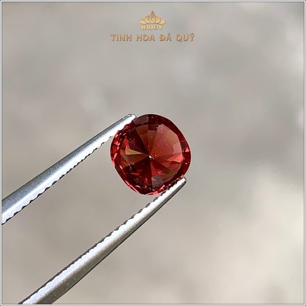 Đá Garnet màu đỏ hồng tự nhiên 100% 1,78ct - IRGN110 2401178 hình ảnh 4