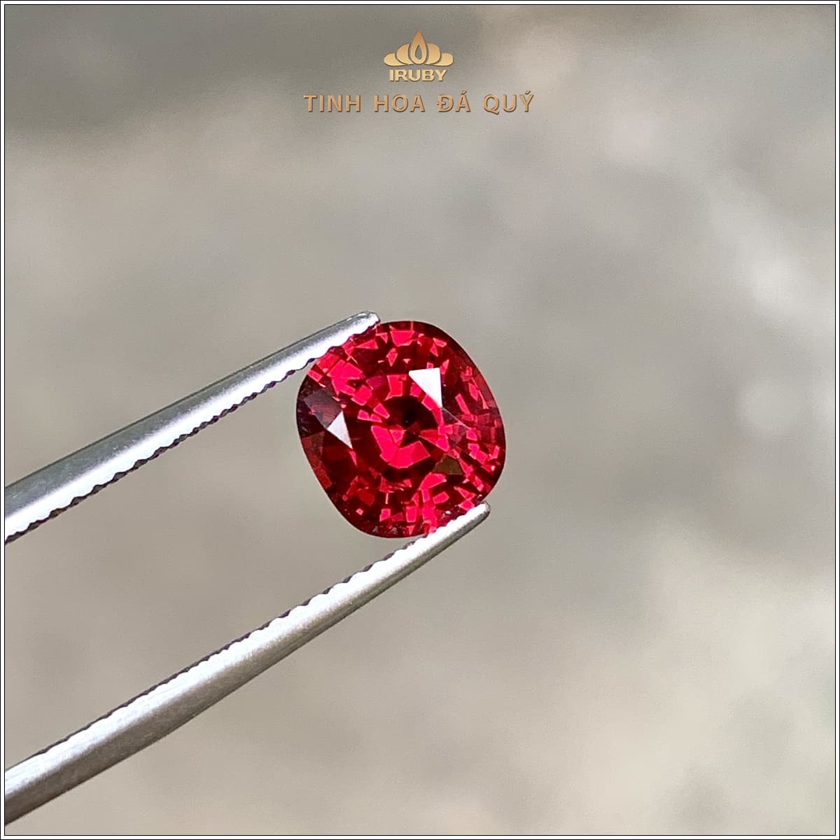 Đá Garnet màu đỏ hồng tự nhiên 100% Lục Yên 2,19ct – IRGN108 2401219