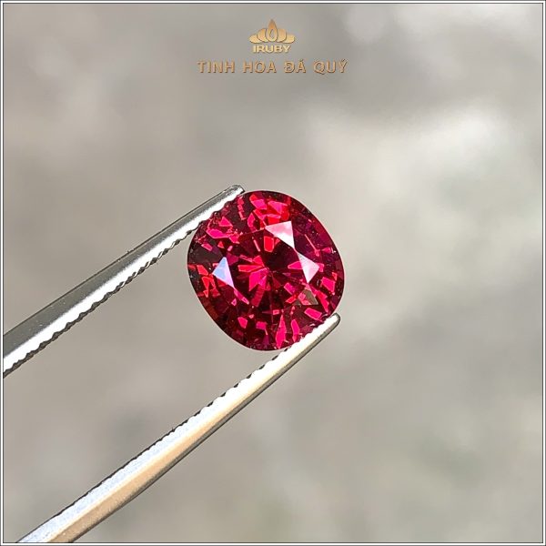 Đá Garnet màu đỏ hồng tự nhiên 100% 2,74ct - IRGN103 2401274 hình ảnh 1