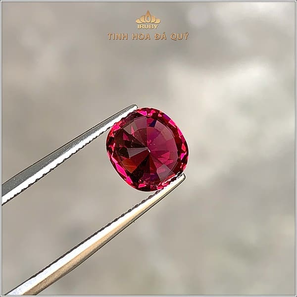 Đá Garnet màu đỏ hồng tự nhiên 100% 2,74ct - IRGN103 2401274 hình ảnh 4