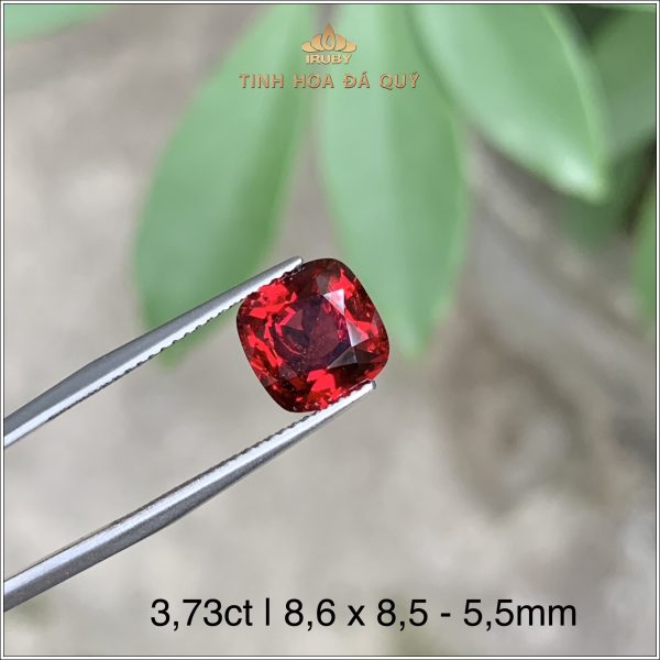 Đá Garnet tự nhiên 100% xuất xứ tại Lục Yên 3,73ct - IRGN94 2401373 hình ảnh 2